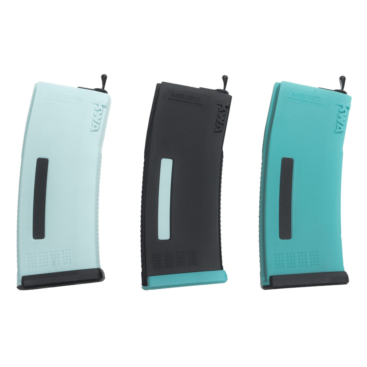MAGAZINE AIRSOFT KWA AEG MS120 120RD MID-CAP FOR M4/M16 AEG RIFLES