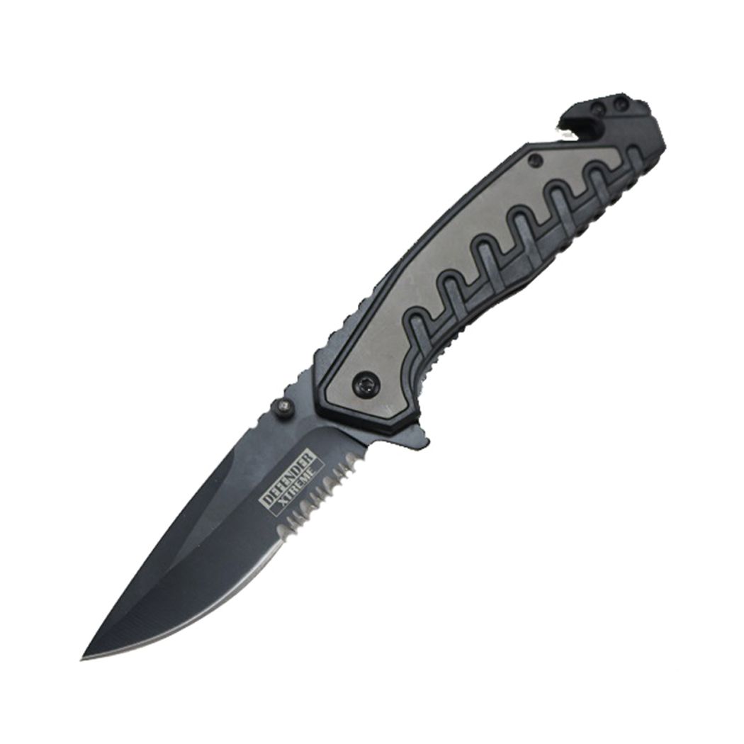 NAVAJA DEFENDER XTREME 9PL GREY & BLACK SPRING