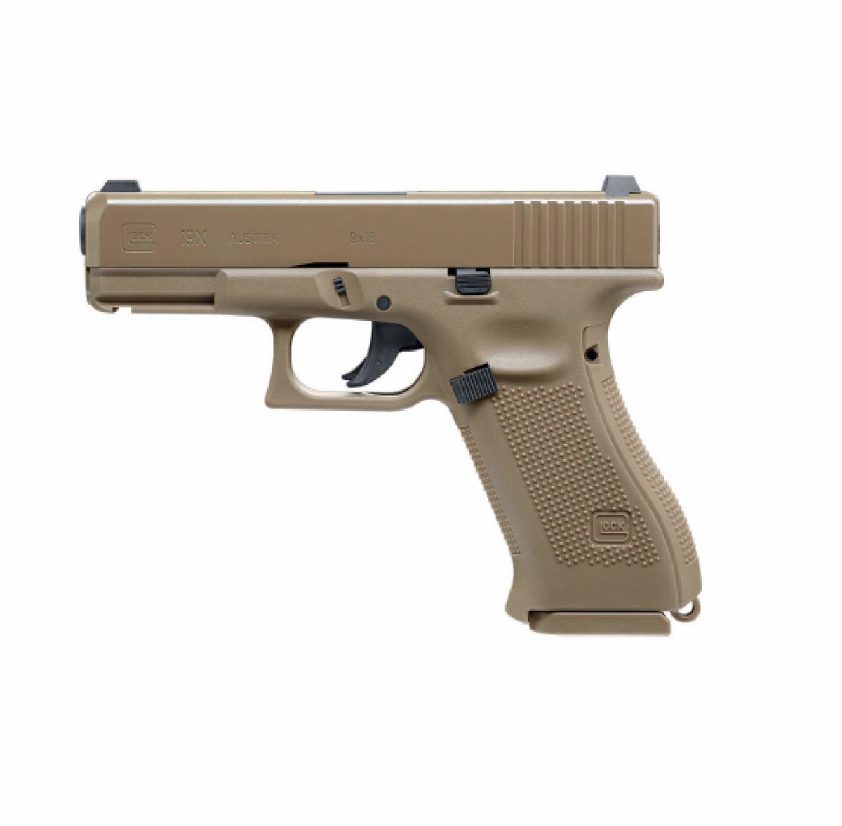 PISTOLA GLOCK G19X NON-BLOWBACK 4.5MM BB CO2