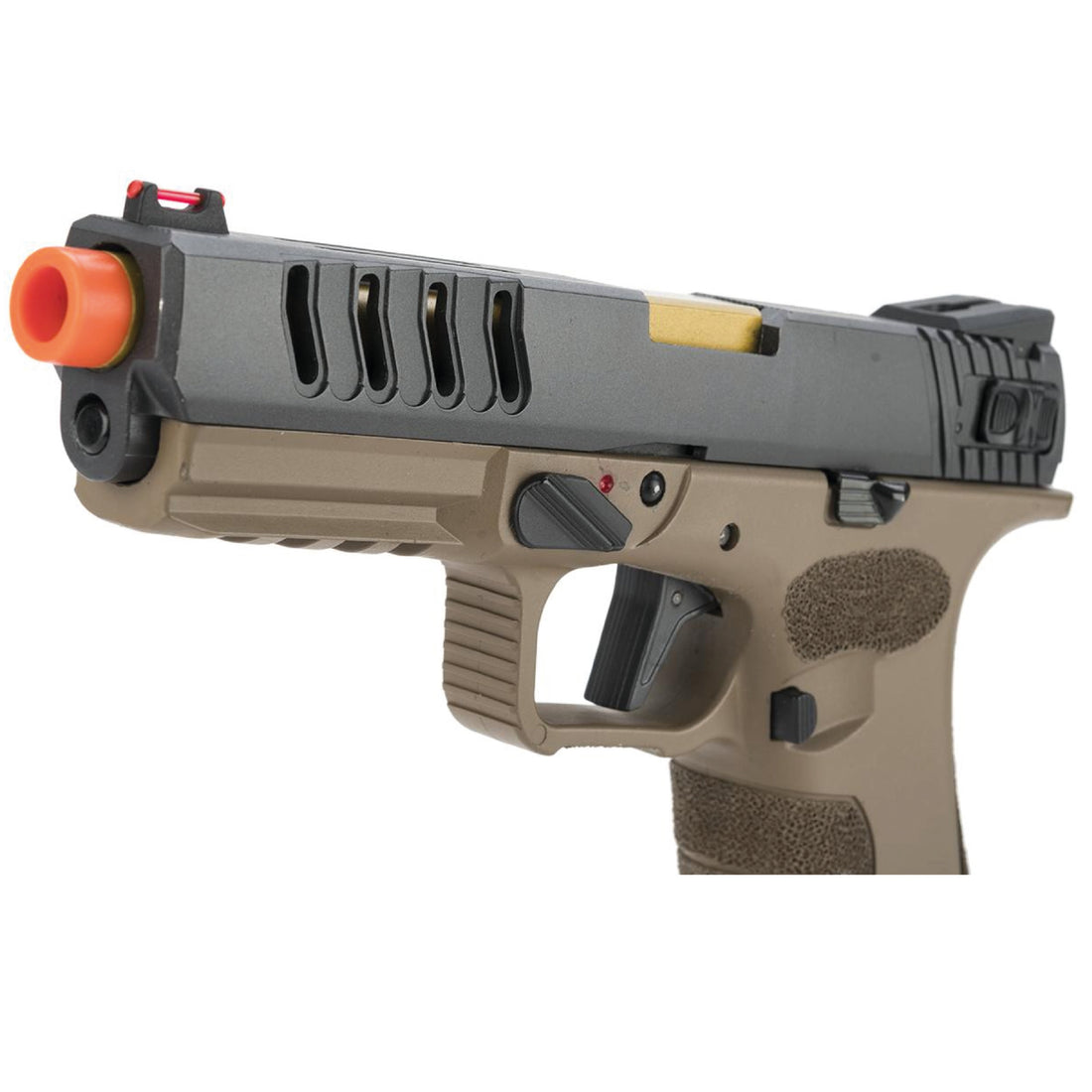 PISTOLA AIRSOFT APS XTP SHARK FULL AUTOMATIC SELECT FIRE CO2 GBB