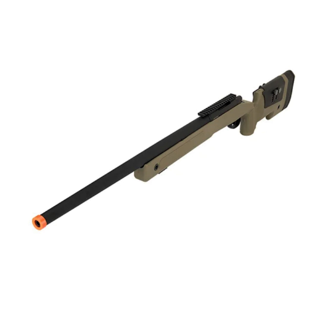 RIFLE AIRSOFT ASG S&T M40A3 BOLT ACTION SNIPER RESORTE – TAN