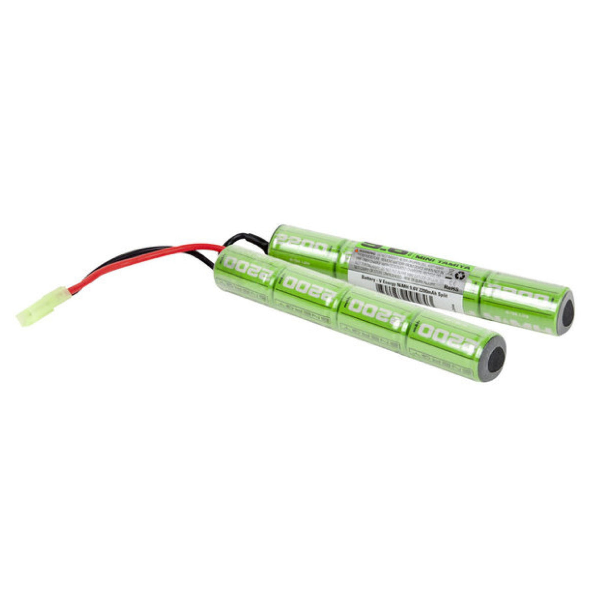 BATERIA AIRSOFT V ENERGY NIMH 9.6V 2200MAH SPLIT