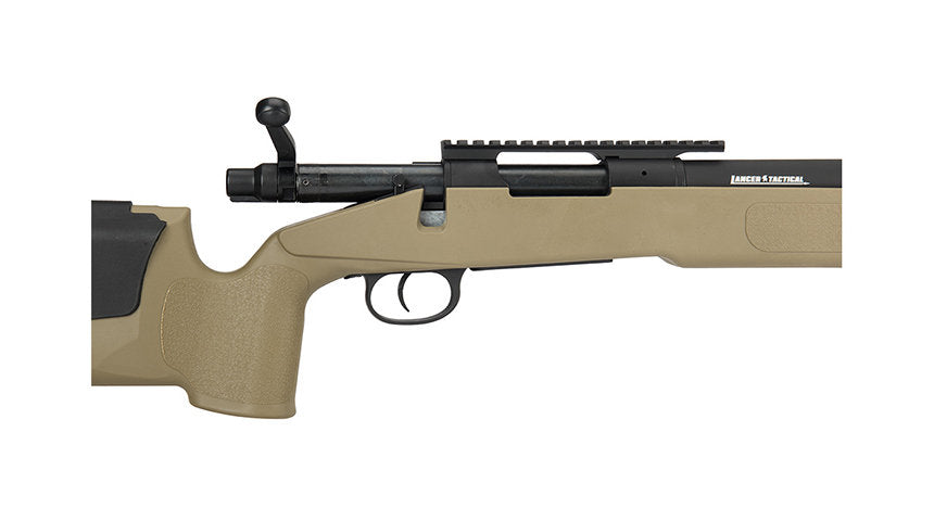 RIFLE AIRSOFT ASG S&T M40A3 BOLT ACTION SNIPER RESORTE – TAN - vista 3