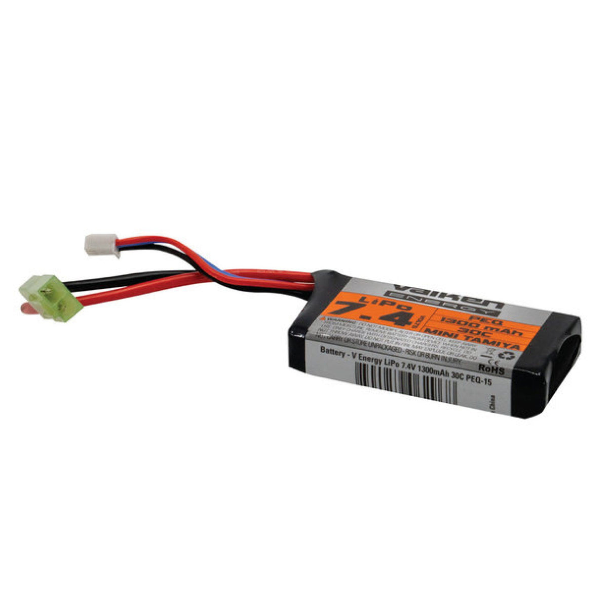 BATERIA AIRSOFT V ENERGY LIPO 7.4V 1300MAH 30C PEQ-15