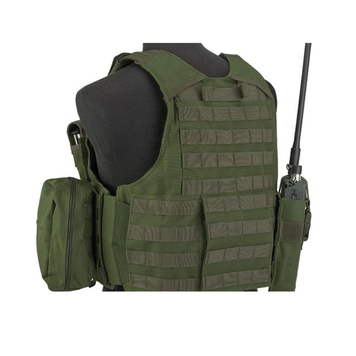 TACTICAL VEST MATRIX USMC STYLE CIRAS TYPE FORCE RECON – OD GREEN - vista 2