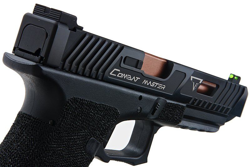 PISTOLA AIRSOFT EMG CUSTOM TTI JW2 COMBAT MASTER SLIDE - vista 2