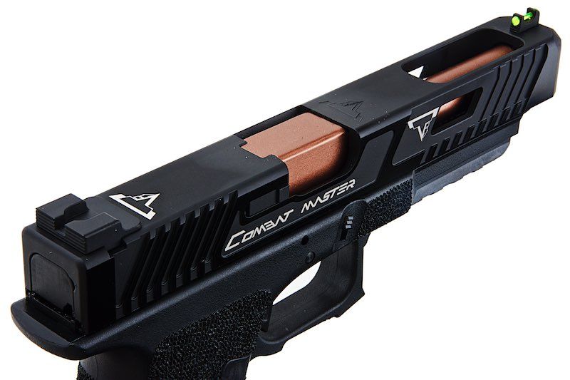 PISTOLA AIRSOFT EMG CUSTOM TTI JW2 COMBAT MASTER SLIDE - vista 5