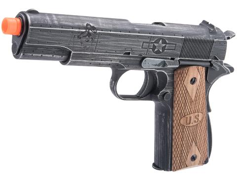 PISTOLA AIRSOFT AUTO-ORDNANCE CUSTOM 1911 GBB BY CYBERGUN – VICTORY GIRLS - vista 3