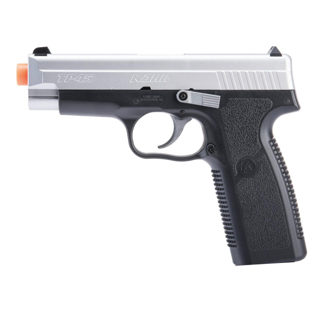 PISTOLA AIRSOFT CYBERGUN KAHR ARMS TP45 FULL SIZE – SILVER
