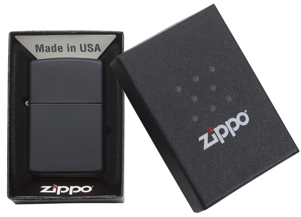 ZIPPO BLACK MATTE - vista 3