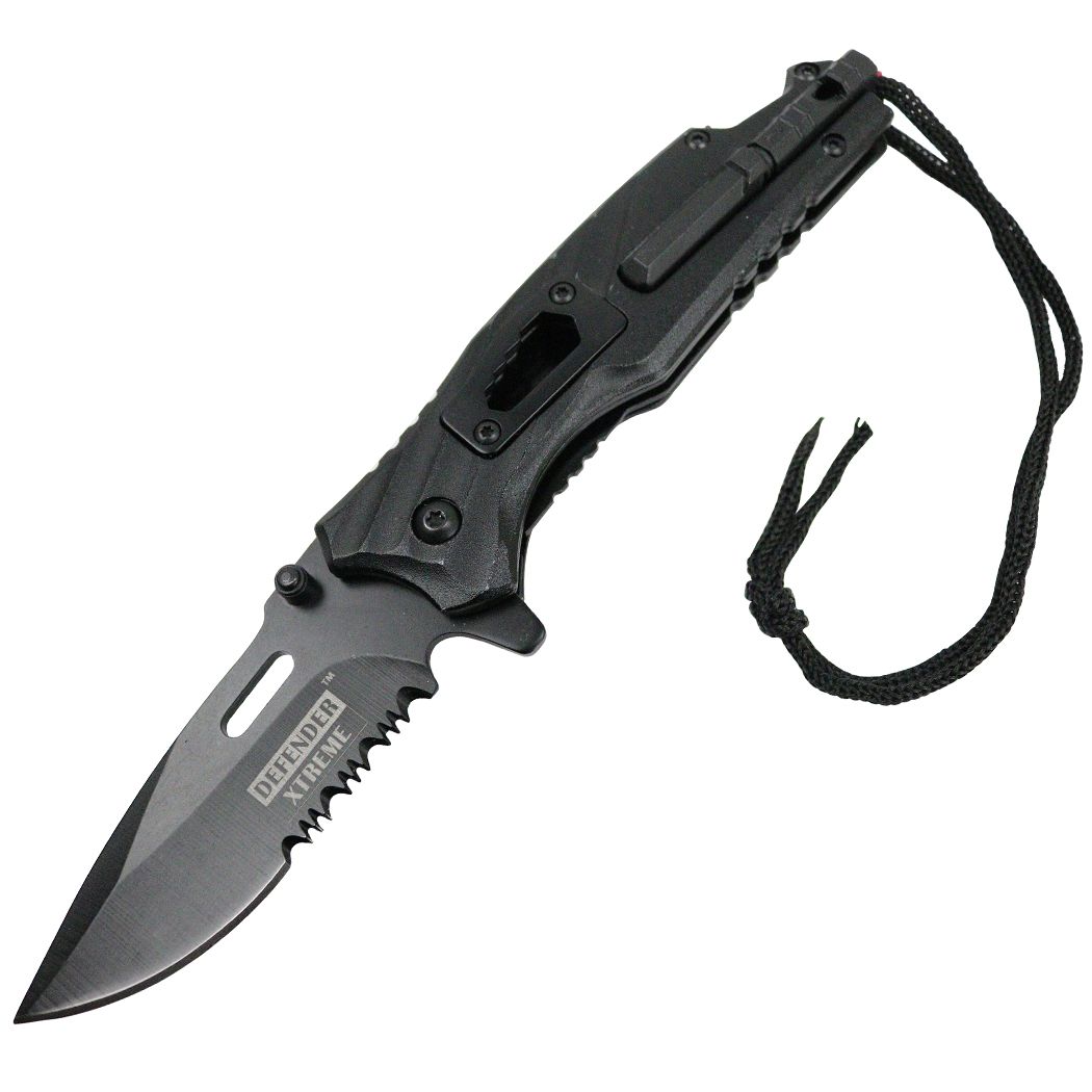 NAVAJA DEFENDER XTREME ALL BLACK 8PL