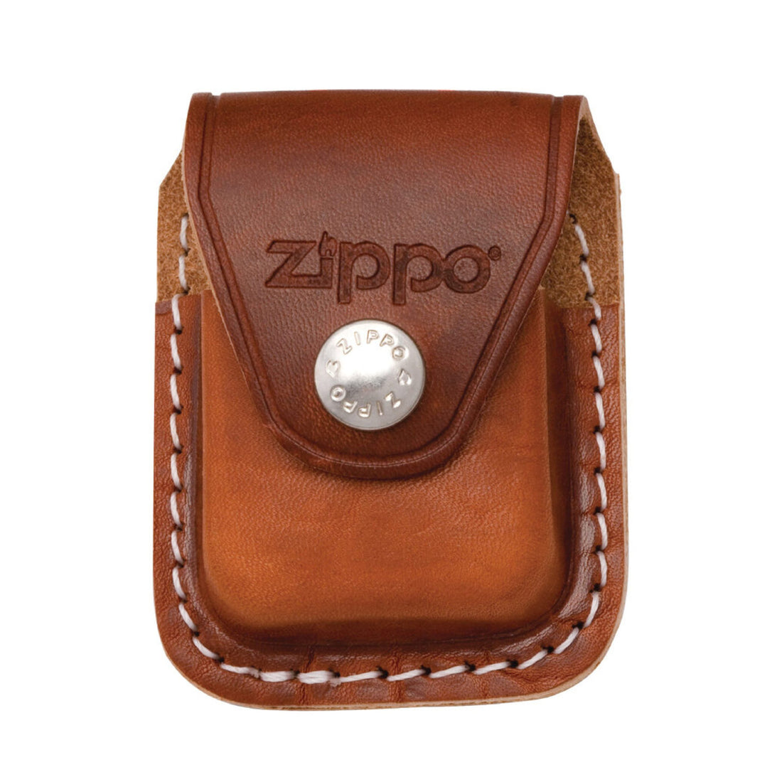 ESTUCHE LIGHTER ZIPPO W/CLIP – BROWN