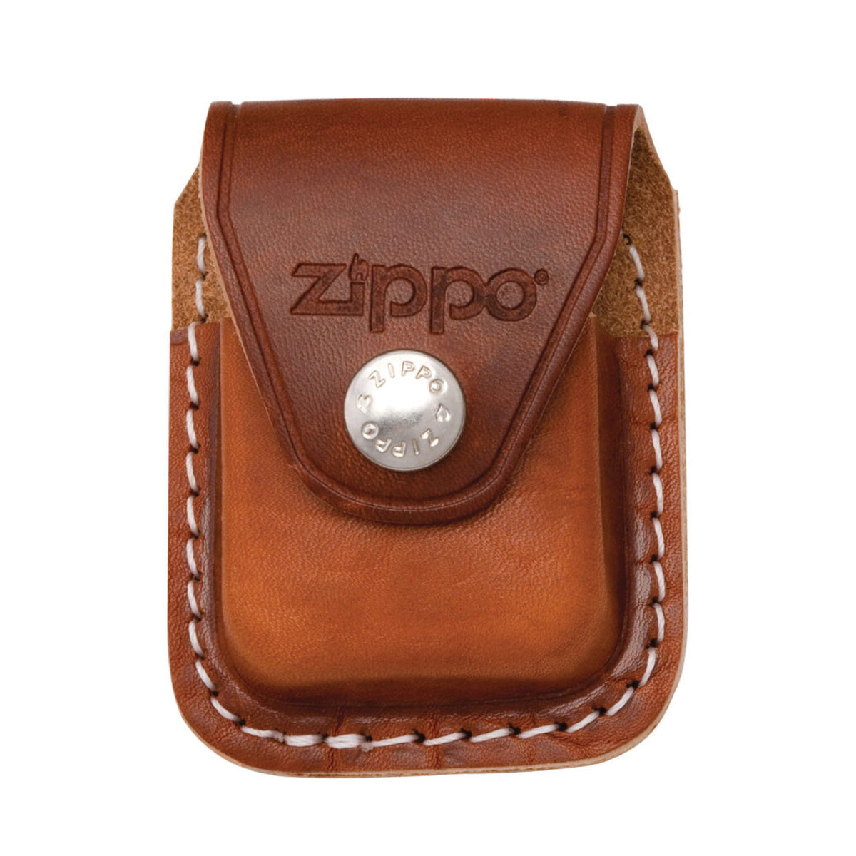 ESTUCHE LIGHTER ZIPPO W/CLIP – BROWN