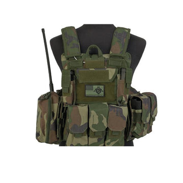 TACTICAL VEST MATRIX USMC STYLE CIRAS TYPE FORCE RECON – WOODLAND