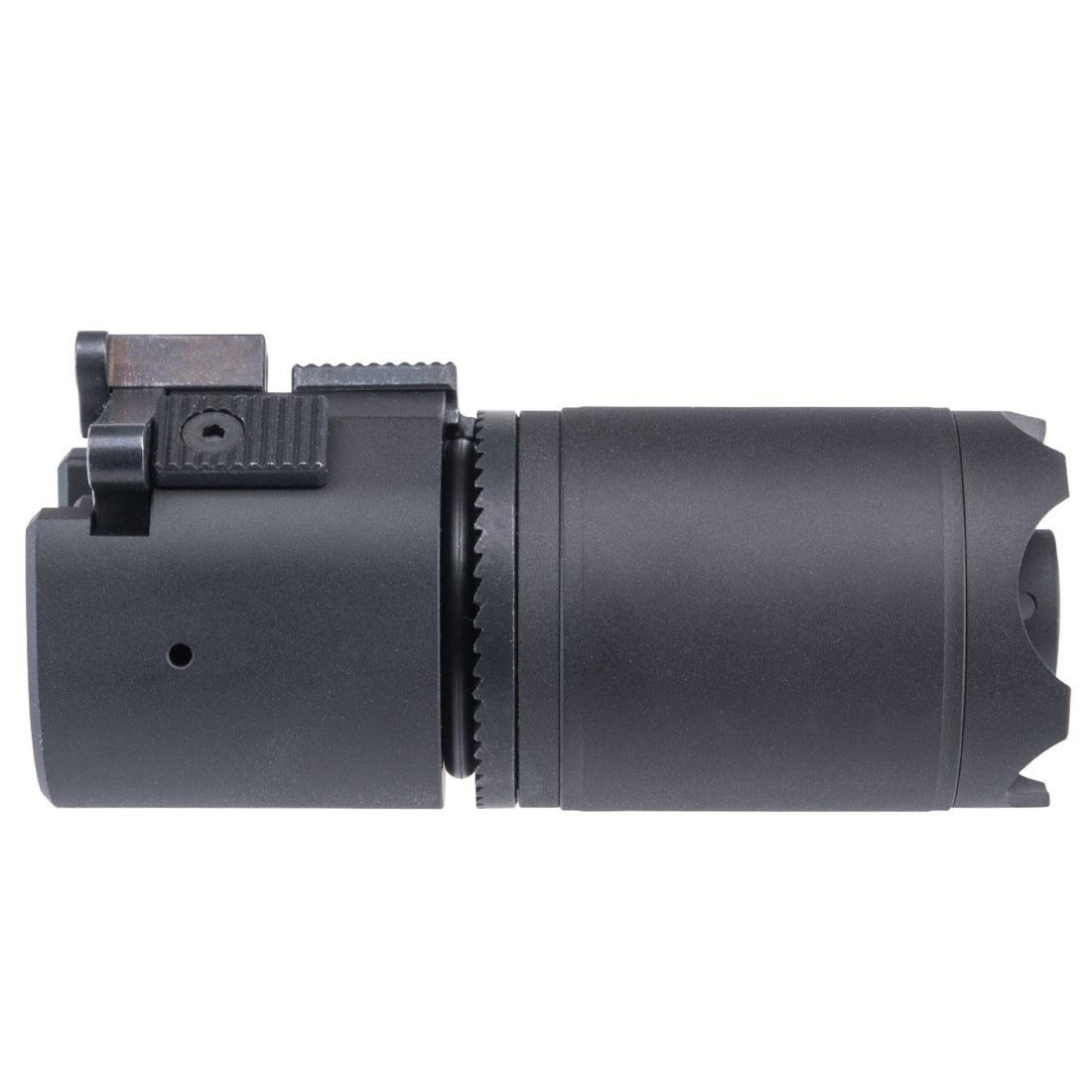 ASG B&T LICENSED ROTEX-V QD MOCK BLAST DEFLECTOR- BLACK