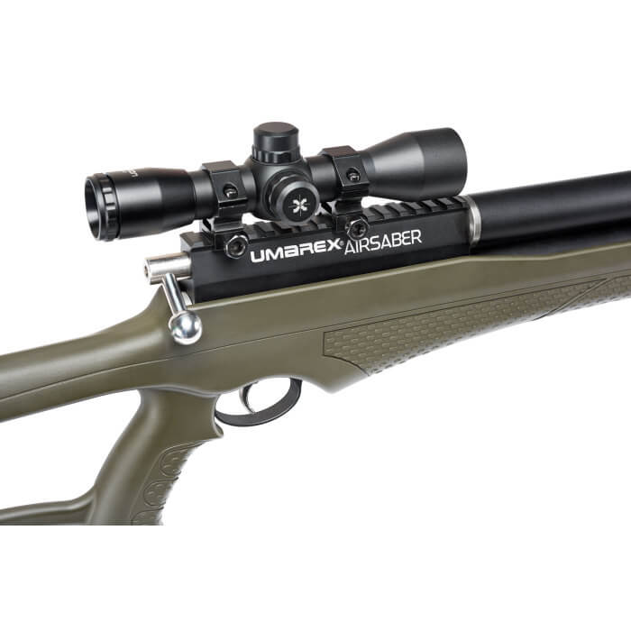 RIFLE UMAREX AIRSABER PCP W/AXEON 4X32 - vista 7