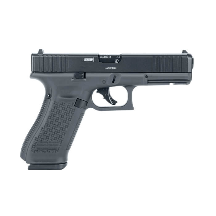 PISTOLA PAINTBALL UMAREX GLOCK G17 GEN 5 T4E .43 – BLACK STANDARD EDITION - vista 3