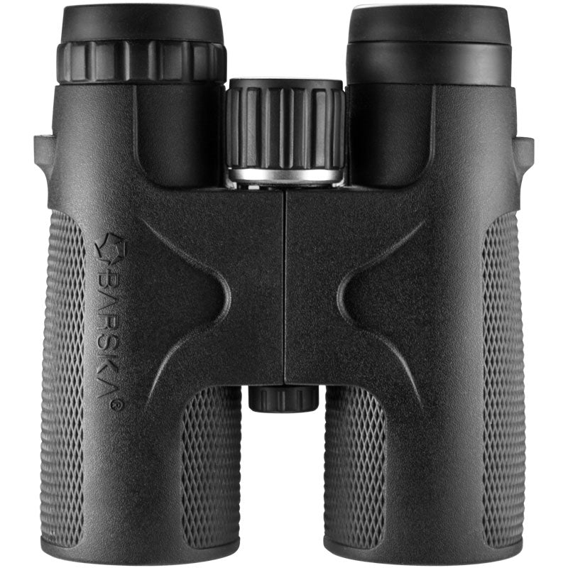 BINOCULAR BARSKA 12X42 WATERPROOF BLACKHAWK – GREEN LENS - vista 3