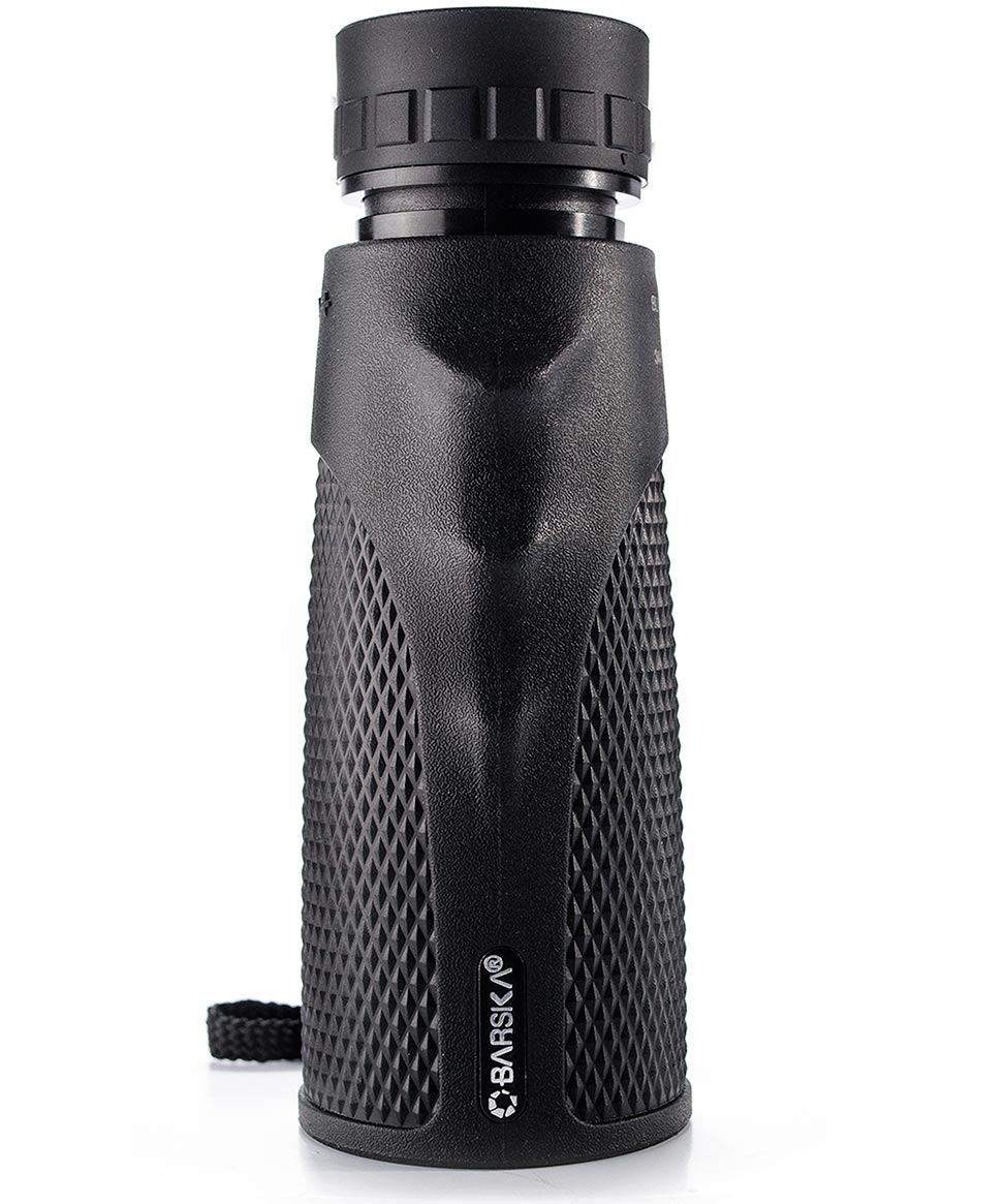 MONOCULAR BARSKA 10X40 WATERPROOF BLACKHAWK – GREEN LENS - vista 3