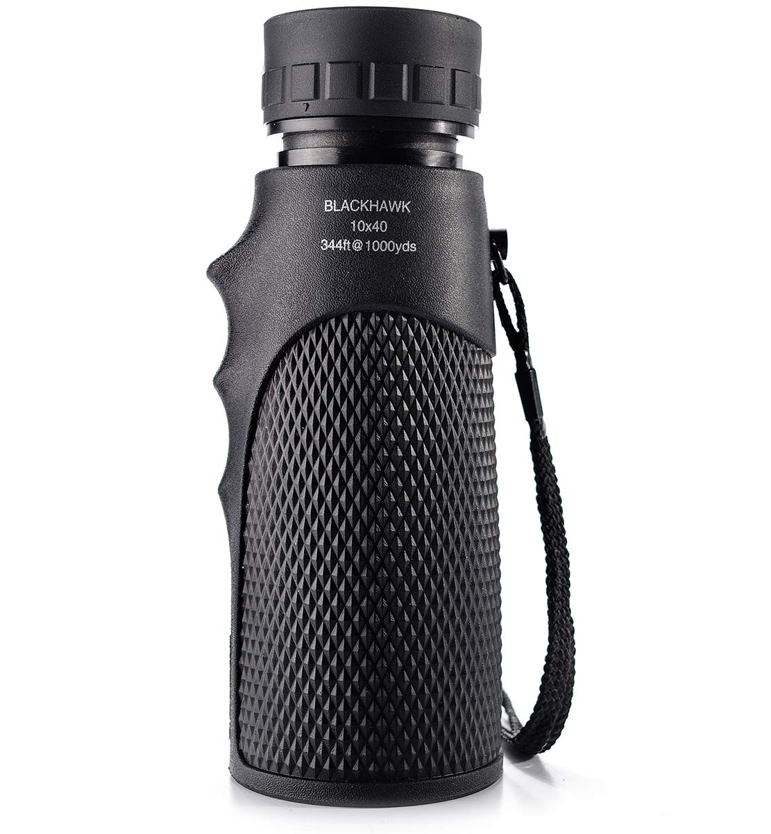 MONOCULAR BARSKA 10X40 WATERPROOF BLACKHAWK – GREEN LENS - vista 4