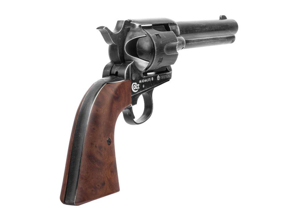 REVOLVER UMAREX PEACEMARKER COLT SINGLE ACTION 4.5MM BB – ANTIQUE FINISH - vista 3