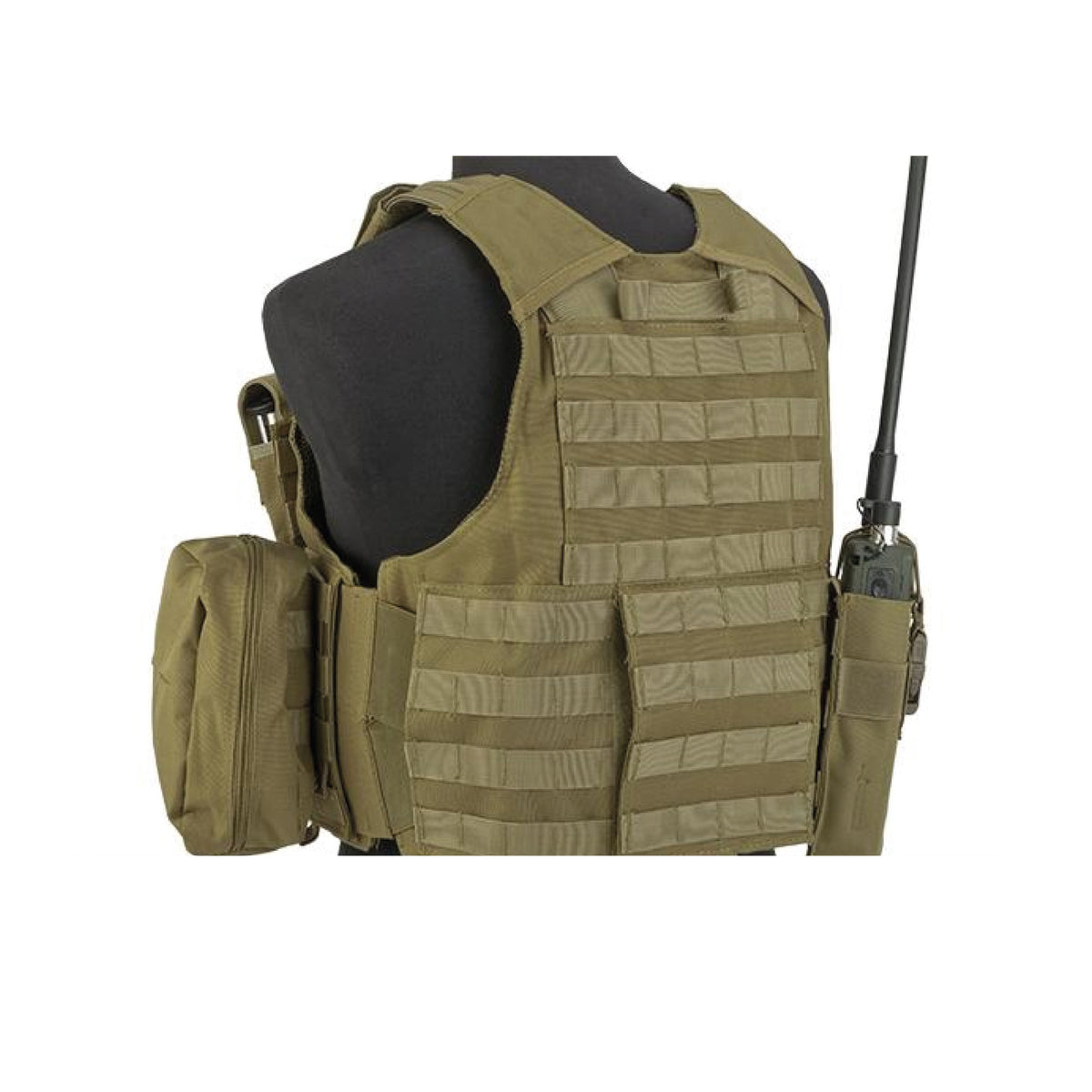 TACTICAL VEST MATRIX USMC STYLE CIRAS TYPE FORCE RECON – DESERT TAN - vista 3