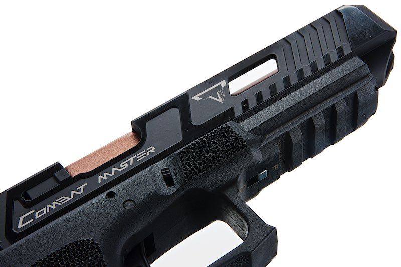 PISTOLA AIRSOFT EMG CUSTOM TTI JW2 COMBAT MASTER SLIDE - vista 3
