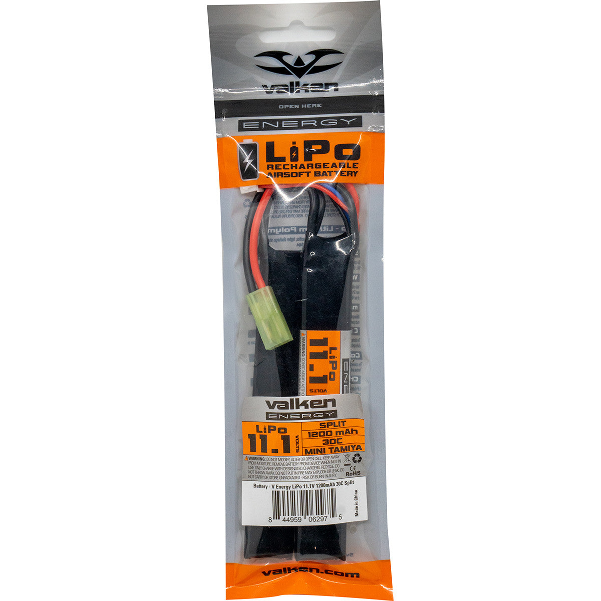 ENERGY LIPO 11.1V 1200MAH 20C-SPLIT - vista 2