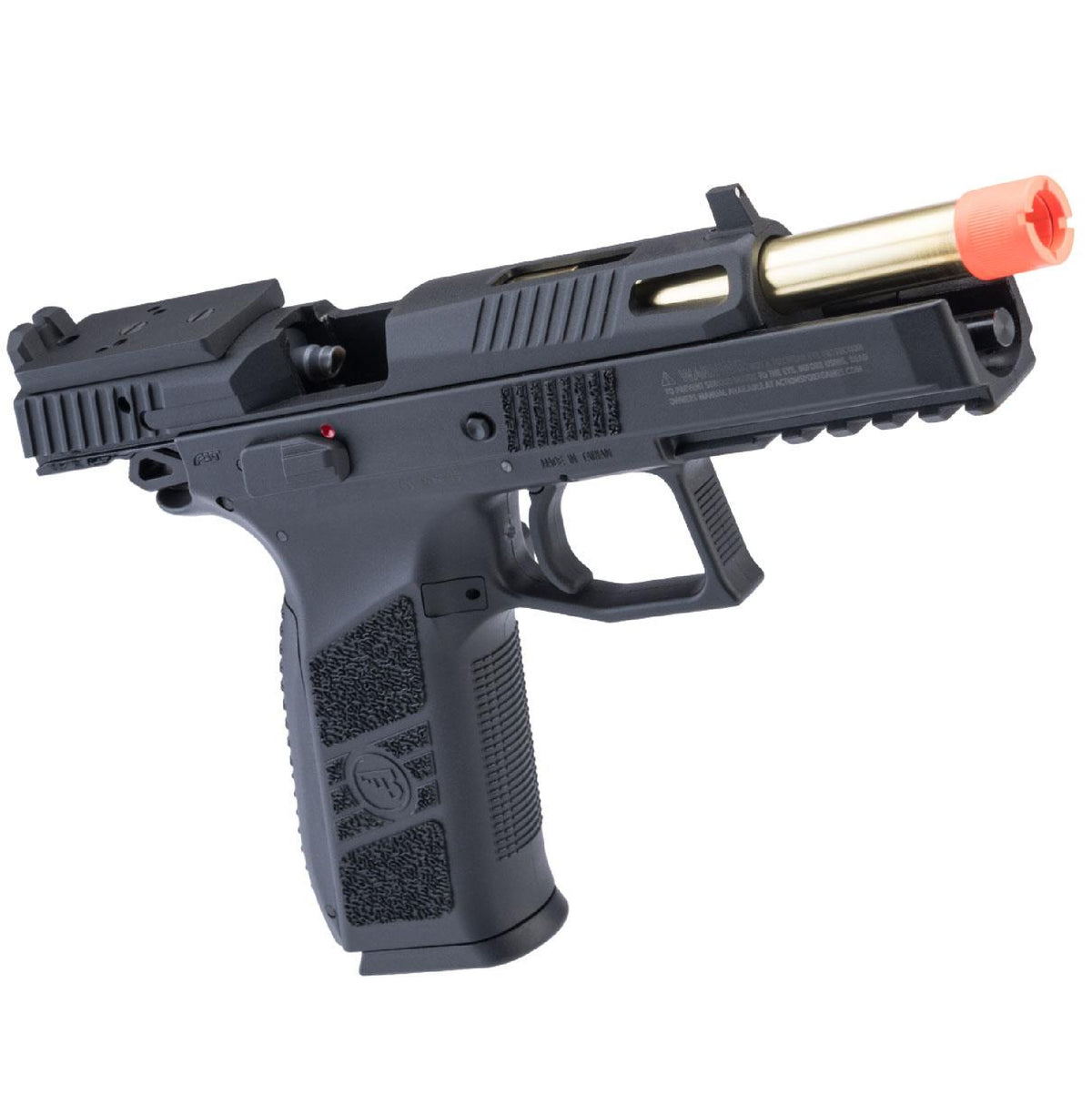 PISTOLA AIRSOFT ASG CZ P-09 BLACK GBB CO2 - vista 4
