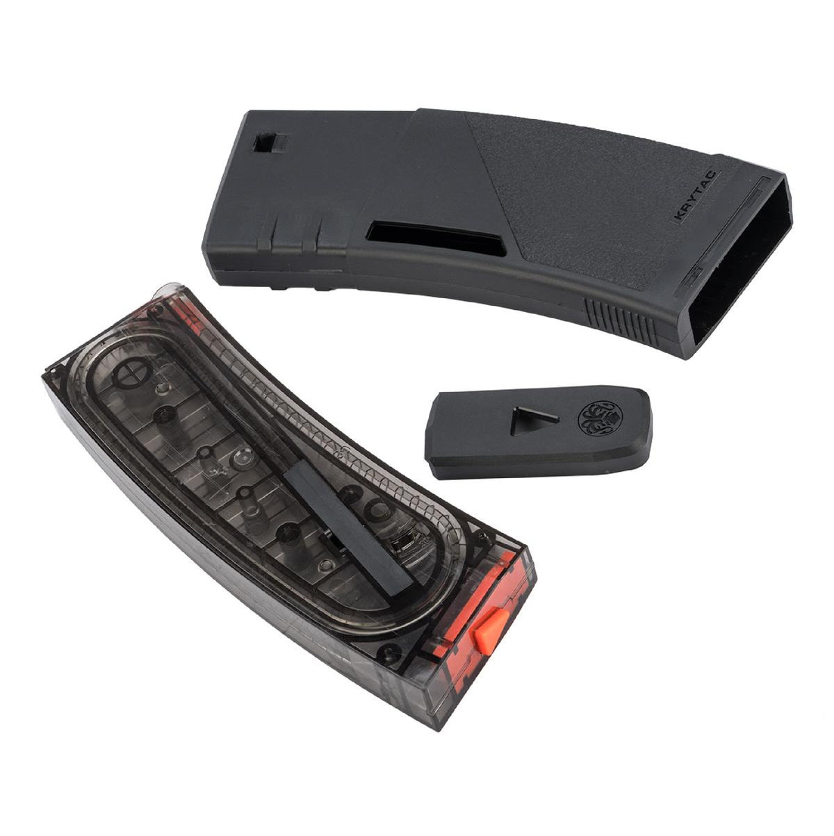 MAGAZINE KRYTAC 150RD M4 MID-CAP – BLACK - vista 3
