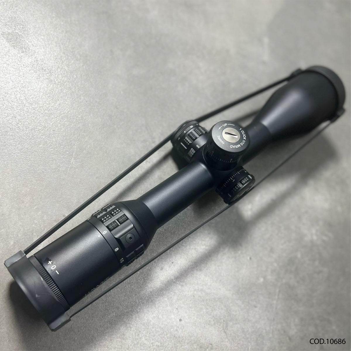 MIRA HAWKE SIDEWINDER 30 FFP 4-16X50, ILLUMINATED HALF MIL RETICLE 30MM TUBE - vista 2