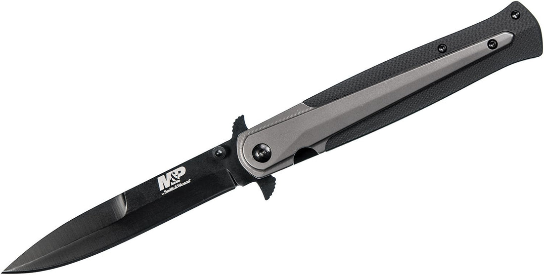 NAVAJA SMITH AND WESSON MP301 M&P DAGGER NYLON BLACK 4 INCH