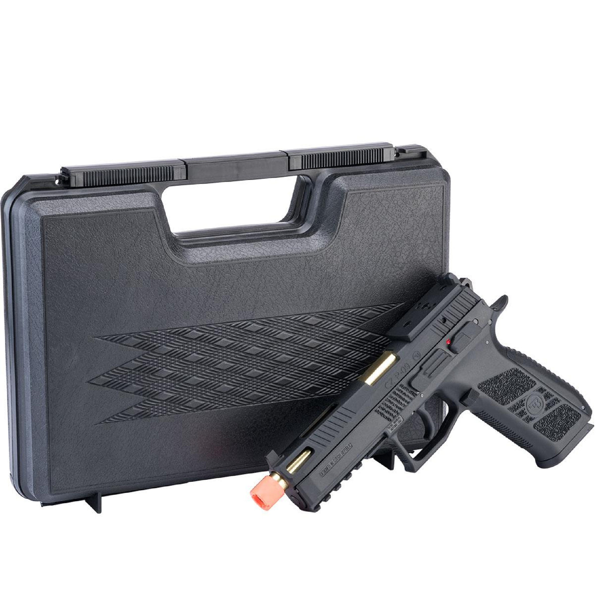 PISTOLA AIRSOFT ASG CZ P-09 BLACK GBB CO2 - vista 5