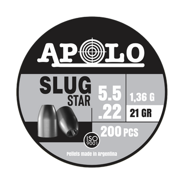 DIABOLOS APOLO SLUG STAR .22X200 21GR
