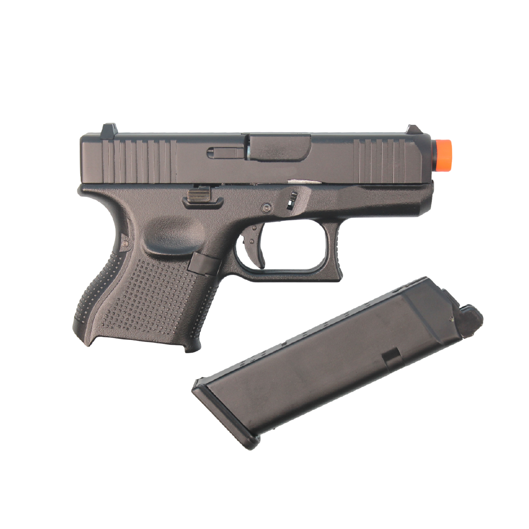 PISTOLA AIRSOFT DOUBLE BELL G26 GEN 5 FULL AUTO FULL METAL GBB GREEN GAS - vista 3