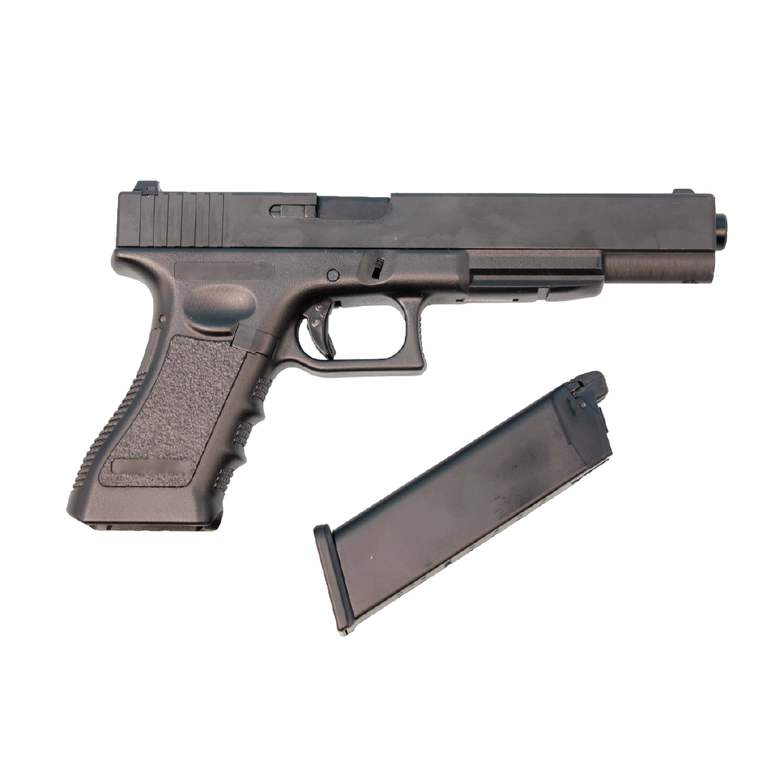 PISTOLA AIRSOFT DOUBLE BELL GLOCK FULL METAL GBB GREEN GAS - vista 2