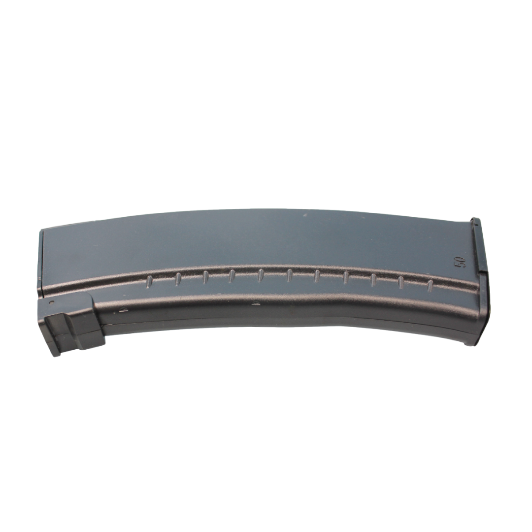MAGAZINE AIRSOFT DOUBLE BELL AK74 HI-CAP BLACK – 500 ROUND