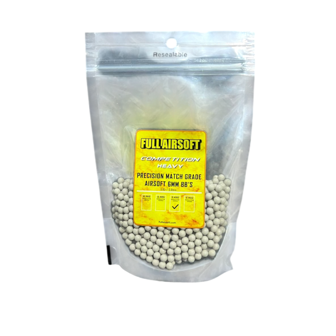 BOLSA DE BBS FULL AIRSOFT COMPETITION 0.45G X1000