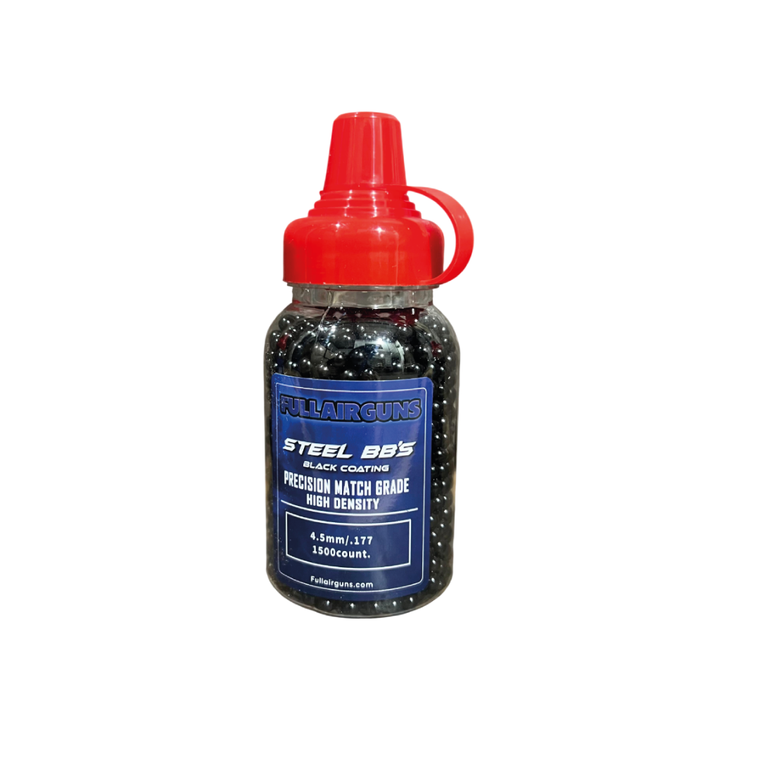 FRASCO DE BALINES BLACK FULL AIRGUNS 4.5MM X1500