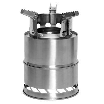 STAINLEES STEEL PORTABLE CAMPING ROTHCO BACKPACKING STOVE