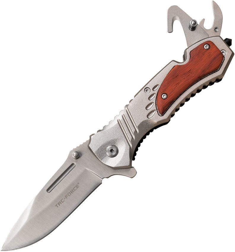 NAVAJA RESCUE LINER LOCK A/O ROSEWOOD SILVER