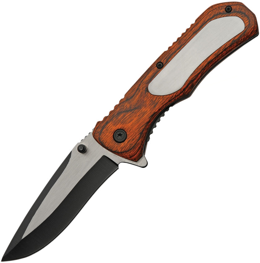 NAVAJA ENGRAVEABLE WOOD LINER LOCK