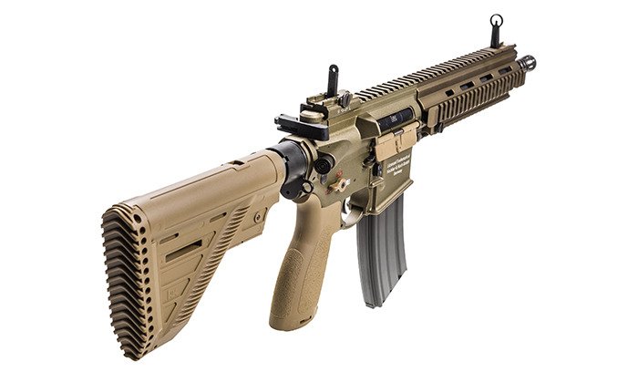 RIFLE AIRSOFT UMAREX HK 416 A5 6MM – TAN - vista 2