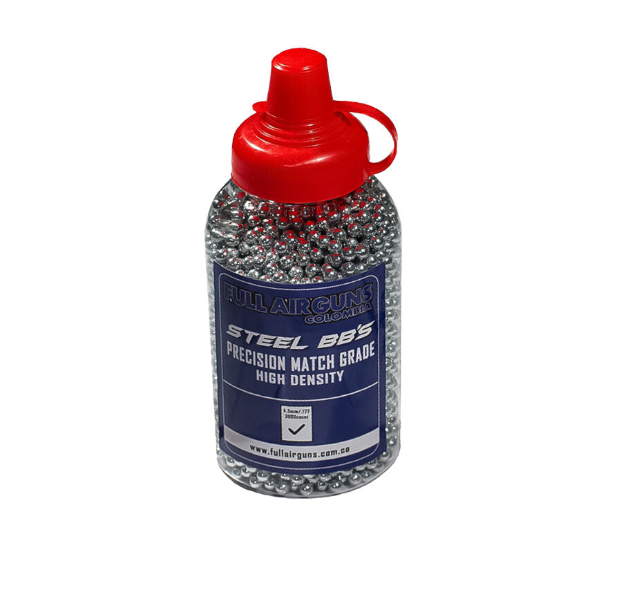 FRASCO DE BALINES FULL AIRGUNS 4.5MM X3000