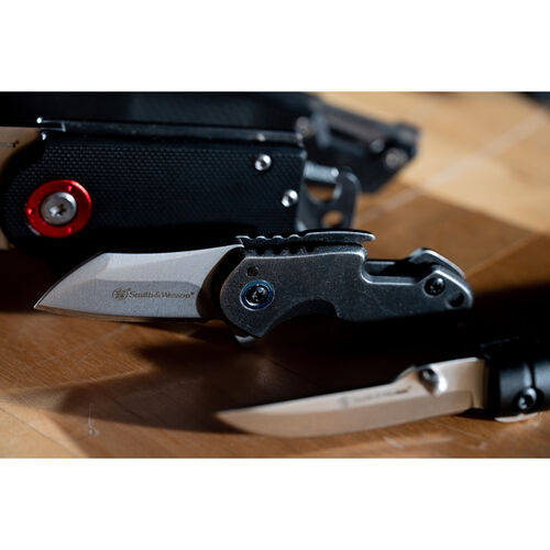 NAVAJA SMITH AND WESSON S&W DRIVE FOLDING KNIFE - vista 2