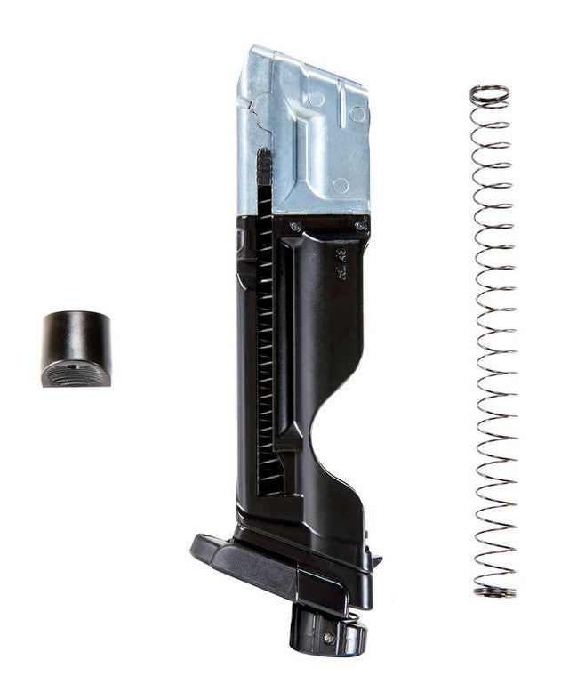 MAGAZINE PAINTBALL UMAREX T4E HK VP9 QUICK PIERCING CO2 .43 CAL - vista 2