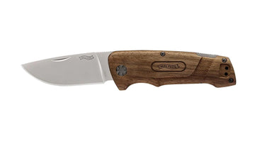 KNIFE WALTHER BLUE WOOD 2