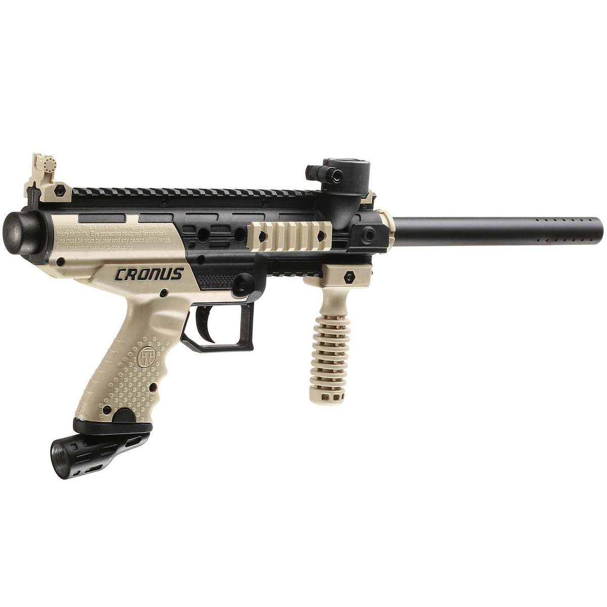 MARCADORA TIPPMANN CRONUS BASIC BLACK/TAN - vista 4