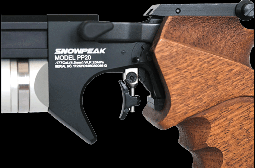 PISTOLA SNOWPEAK PP20 .177 CAL PCP - vista 3