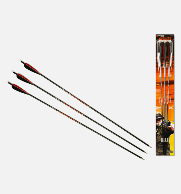 ARROWS KIT MARKSMAN POCKET HUNTER 31 INCH CARBON FIBER (FLECHAS) - vista 2